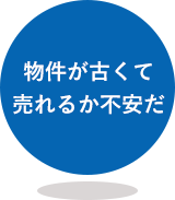 物件が古くて売れるか不安だ